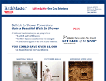 Tablet Screenshot of bathmaster.biz